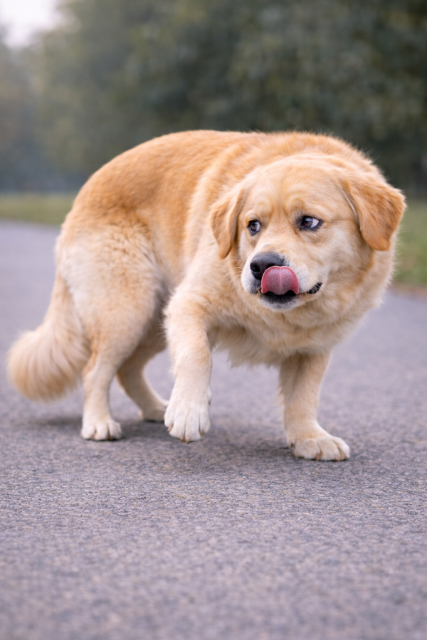 jak vypadá nervózní pes